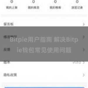 Bitpie用户指南 解决Bitpie钱包常见使用问题