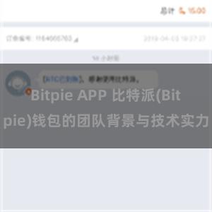 Bitpie APP 比特派(Bitpie)钱包的团队背景与技术实力