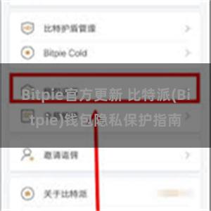 Bitpie官方更新 比特派(Bitpie)钱包隐私保护指南