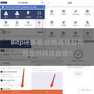 Bitpie提现 比特派钱包如何应对网络拥堵？