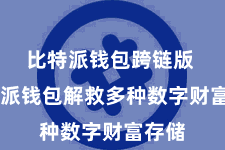 比特派钱包跨链版  比特派钱包解救多种数字财富存储