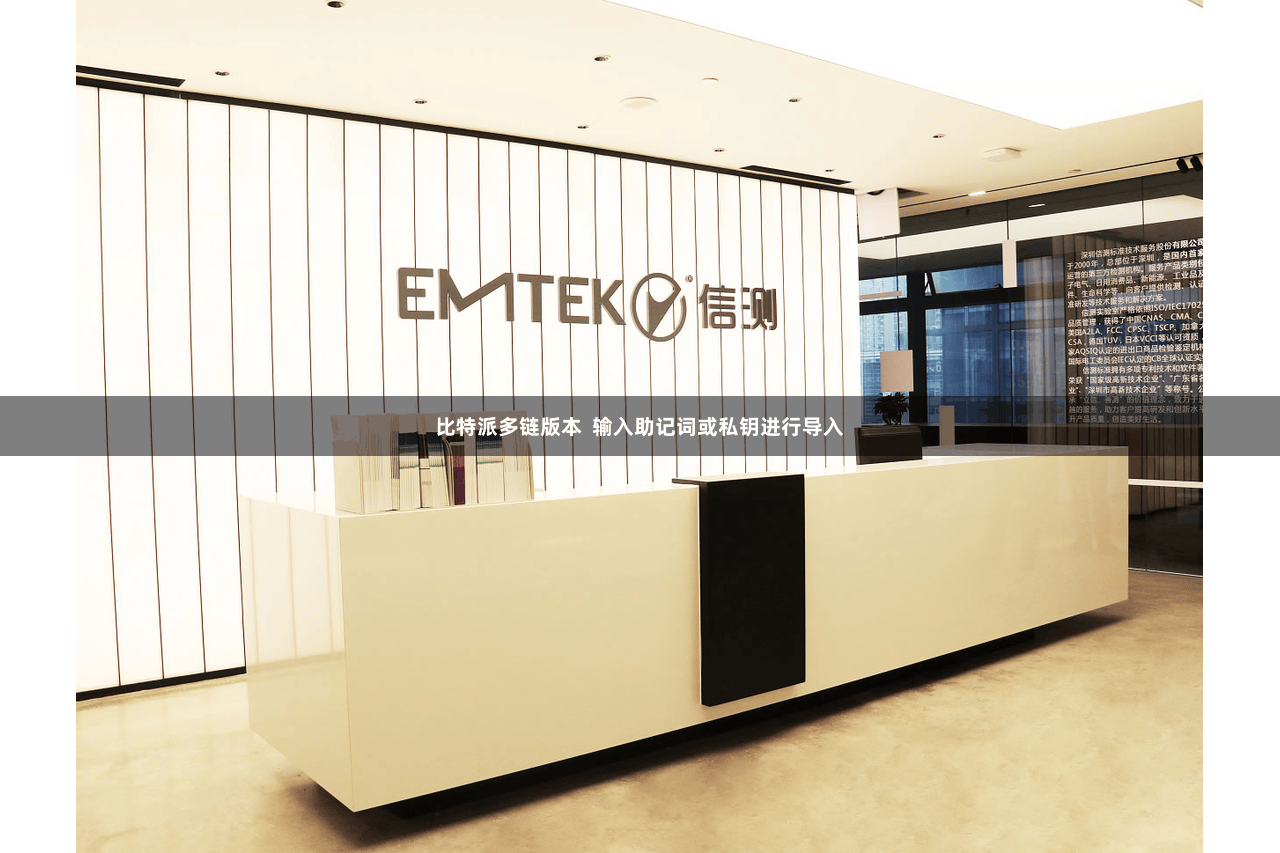 比特派多链版本  输入助记词或私钥进行导入
